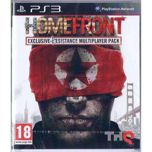 PS3 Homefront Exclusive Resistance Multiplayer Pack - As New