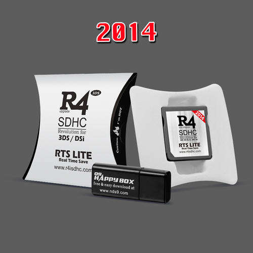 2014 R4i sdhc RTS LITE Flash Card for 3DS /2DS 7.0.0-13 Console (V1.4.5 Dsi/DsiLL/XL/DSL). IN STOCK.