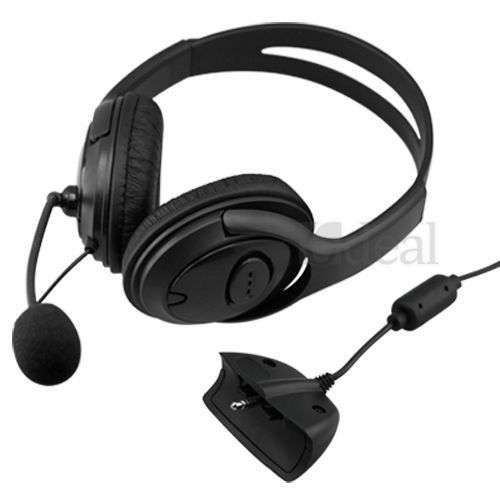 Xbox 360 Black Headset. IN STOCK.