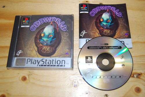 PS1 Oddworld: Abe's Oddysee - IN STOCK