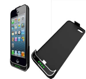 iPhone 5 External Power Bank Case - Black