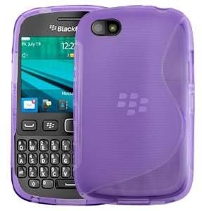 Blackberry 9720 Purple Gel Case With Stylus & Screen Protector