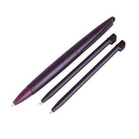 Nintendo DSi XL Stylus Set Burgundy. IN STOCK.