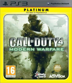 PS3 Call Of Duty 4 Modern Warfare - Mint