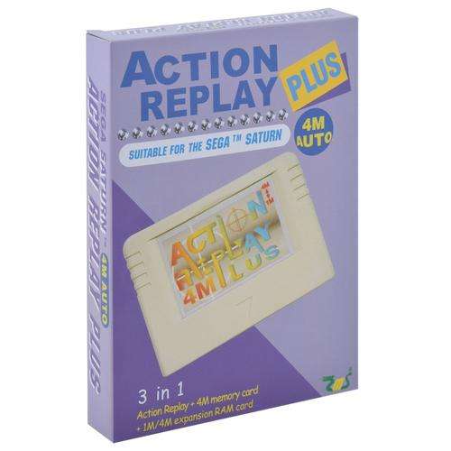 Action Replay Plus For Sega Saturn