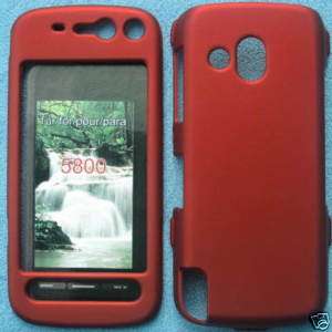 Nokia 5800 Rubberized Case Red.