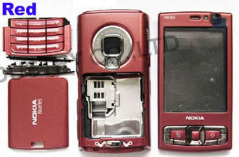 Nokia N95 8GB Replacement Housing Red. IN STOCK.