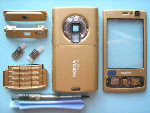 Nokia N95 8 GB Gold Replacement Housing. IN STOCK.