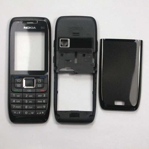 Nokia E51 Black Replacement Housing