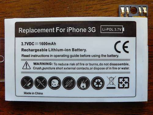 iPhone 3G Replacement Battery. IN STOCK.