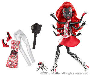 Wydowna Spider Monster High Doll! Extremely Rare !! SDCCon 2013 Exclusive !! MOC!