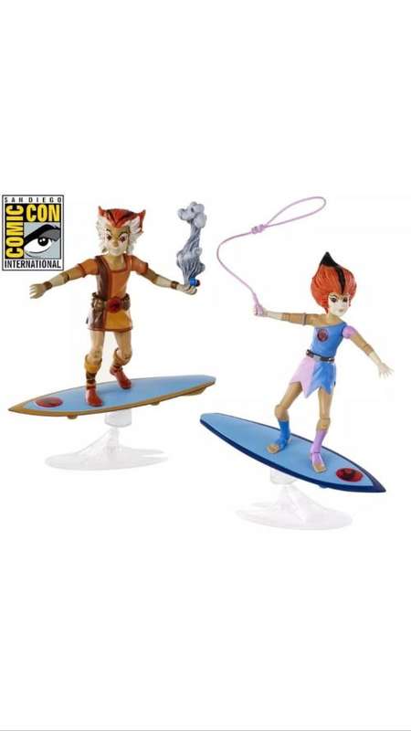 SDCC 2016 Mattel Exclusive Thundercats Wilykit and Wilykat 2-pack!!