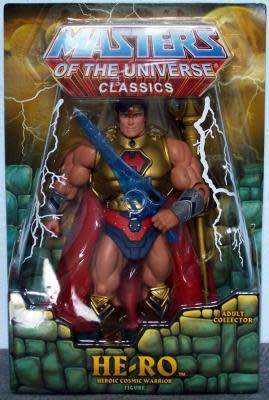 Masters of the Universe Classics He-Ro!! Mint on Card!