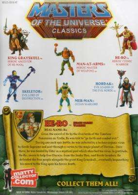 Masters of the Universe Classics He-Ro!! Mint on Card!