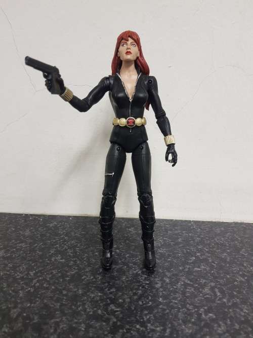 Marvel Select Black Widow (Black and Gold Uniform) Loose Figure
