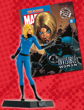 INVISIBLE WOMAN !!!! Rare !!! Classic Marvel Figurine Collection #41