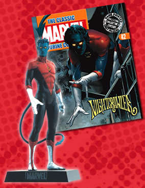 Nightcrawler !!!! Rare !!! Classic Marvel Figurine Collection #42
