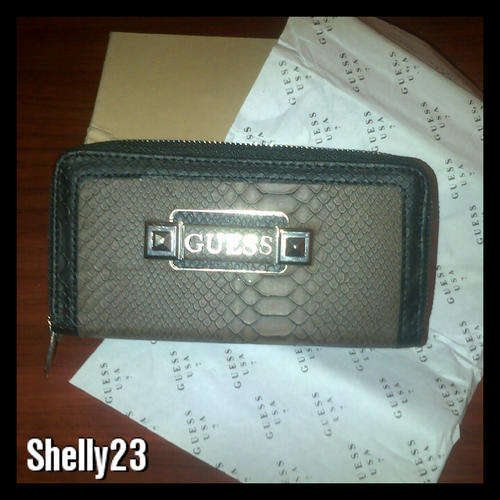 GUESS LADIES WALLET**Double Zip**In Stock**LAST OF THE LOT**