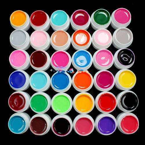 20 Pcs SOLID UV Gel Set & Nail ART Kit****Must See**
