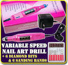 Electric Acrylic Nail Drill Set Incl Bits**In Stock**
