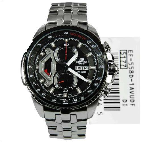 GENTS CASIO EF-558D-1AV TIMEPIECE **IN STOCK**