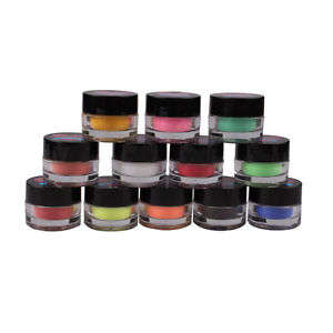 12 Tubs SOLID Colour Acrylic 3D Carve Powder**In Stock**