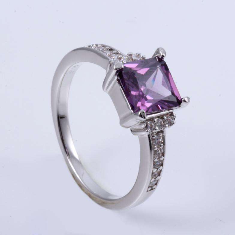 .925 Natural Amethyst 1.43ct Gemstone Ladies Ring **In Stock**