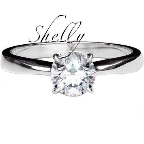 CLASSIC 0.10 CARAT GENUINE DIAMOND 18K SOLID WHITE GOLD RING**IN STOCK**