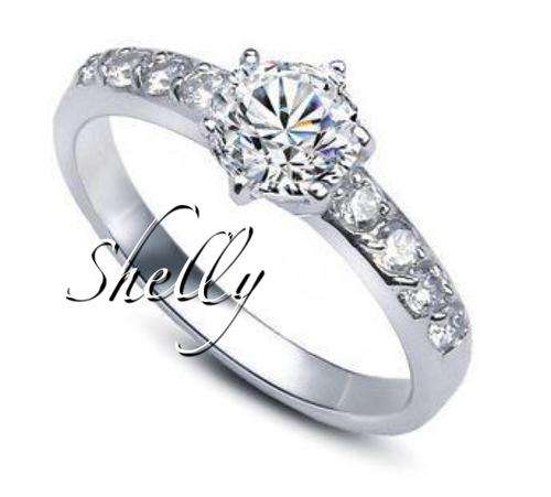 EXQUISITE 2.67ct DIAMOND CZ 0.925 STERLING SILVER RING 6/7/8 PICK YOUR SIZE **IN STOCK**