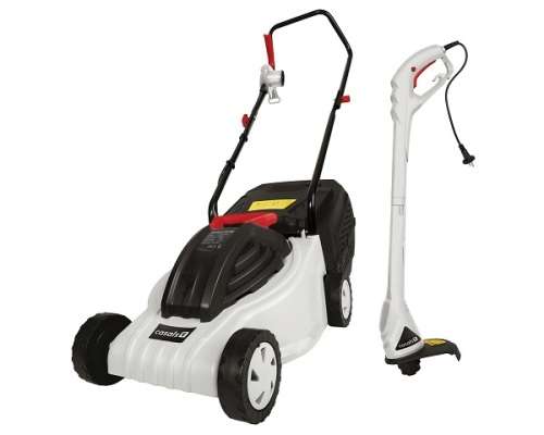 Casals Garden Starter Pack - Electric Lawnmower and Grass Trimmer