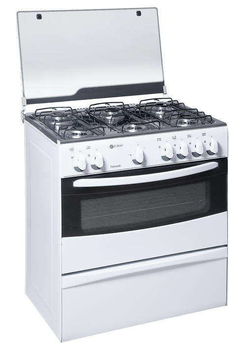 Zero Appliances 6 Burner White Gas Stove Display Units