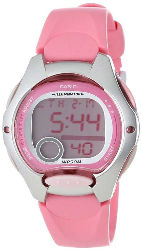 Casio Ladies Digital Pink Sports Watch