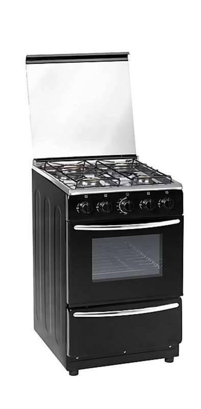 Zero Appliances 4 Burner Black Gas Stove Shop Soiled Units
