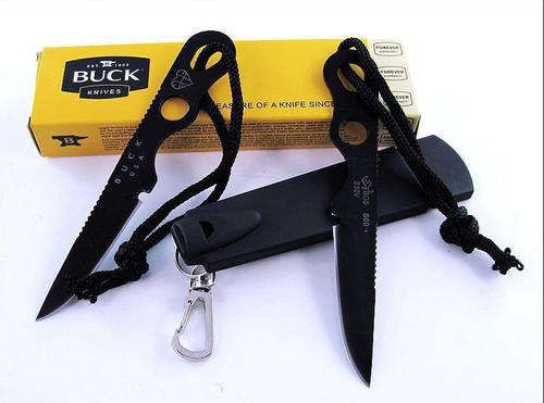 Buck Fixed Blade with Whistle