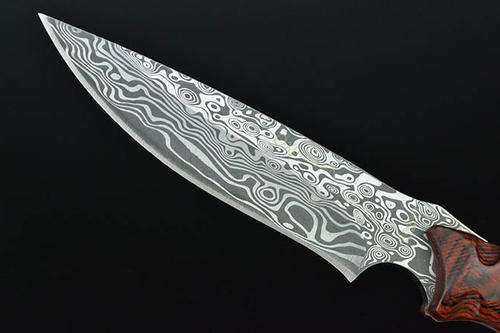 Laser Sharp Lines Full Tang Hunting Knife
