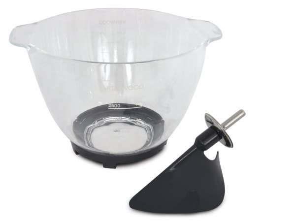 Kenwood Baking Accessory Pack For Chef - Glass Bowl & Folding Tool