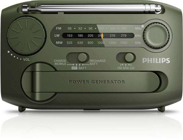 Philips Self-Powered Portable Radio