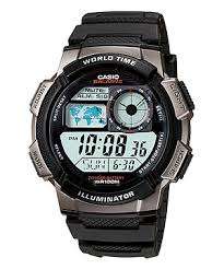 Casio Men's ae-1000w-1bdf Silver-Tone