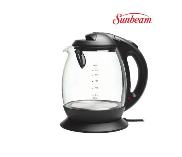 Sunbeam 1.8 Litre Designer Glass Kettle
