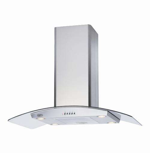 Defy Premium Island Cookerhood Glass - Stainless Steel