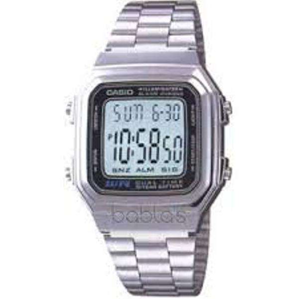Casio Men Dual Time Watch(A178WA-1AUDF)