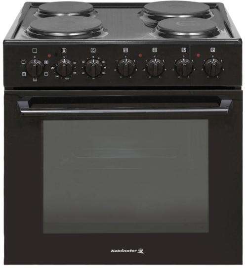 Kelvinator Undercounter Oven & Hob Set - Black
