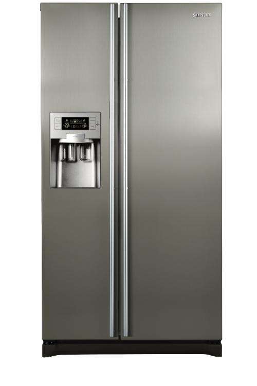 Samsung 660L Frost Free Side By Side Refrigerator With Auto Water  Ice Dispenser - Platinum Inox