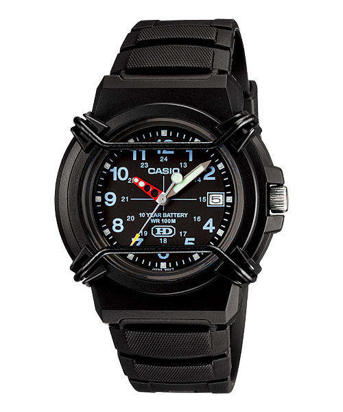 Casio Enticer Analog Black Dial Men's Watch - HDA-600B-1BVDF