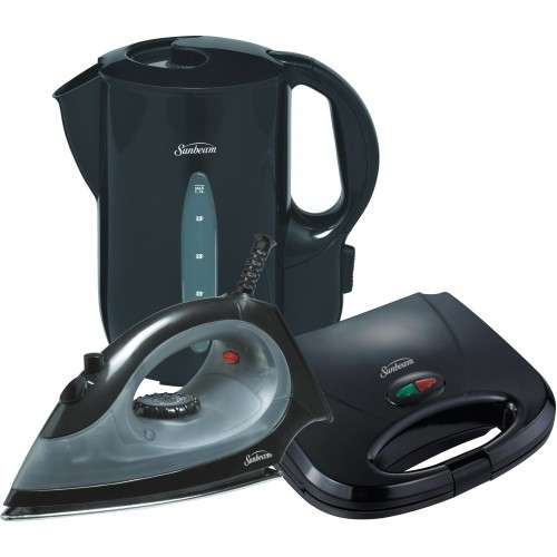 Sunbeam 3 Pack Iron, Kettle, Sandwich Maker
