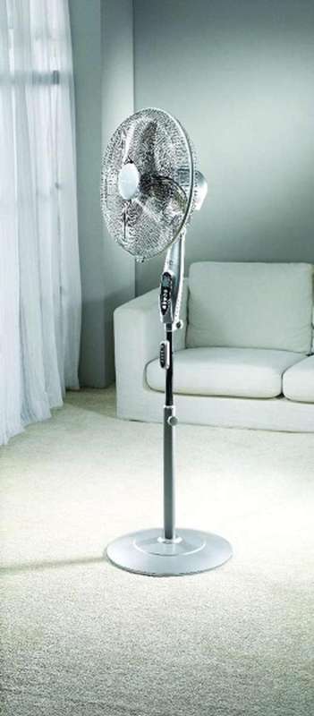 Kenwood Silver Pedestal fan