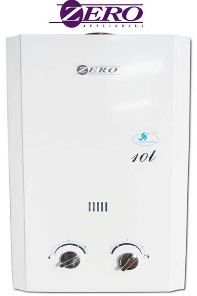 10 L Gas Water Heater Zero Appliances