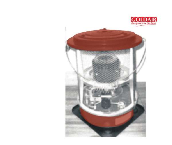 Goldair 3L Paraffin Heater - Round