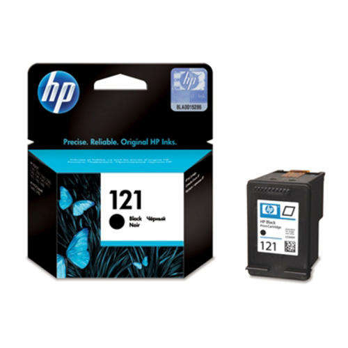HP Black Ink Cartridge - 121