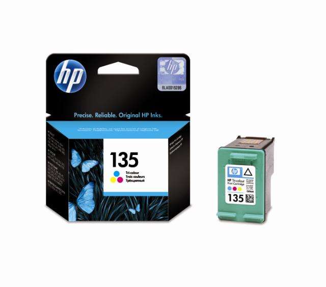 HP Tri-Colour Ink Cartridge - 135